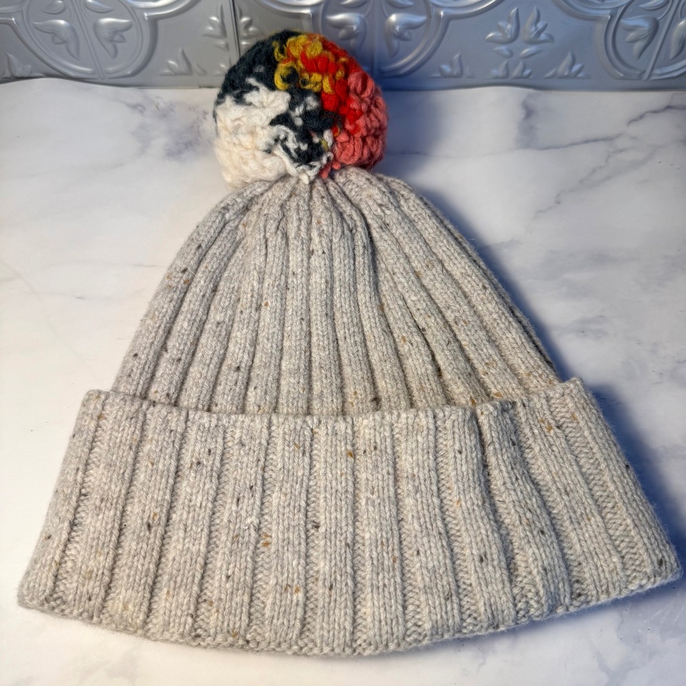 Madewell Grey Wool Beanie
